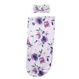 Snuggle Hunny Organic Snuggle Swaddle Set "Floral Kiss"