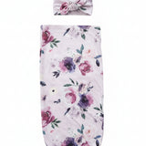 Snuggle Hunny Organic Snuggle Swaddle Set "Floral Kiss"