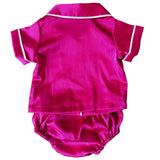 Peter Alexander Pink & Metallic Stripe Set