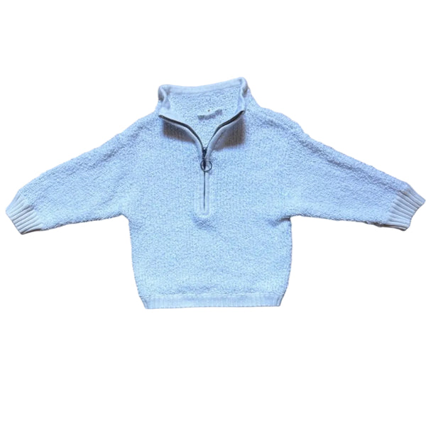 Grown White Knit Sweater