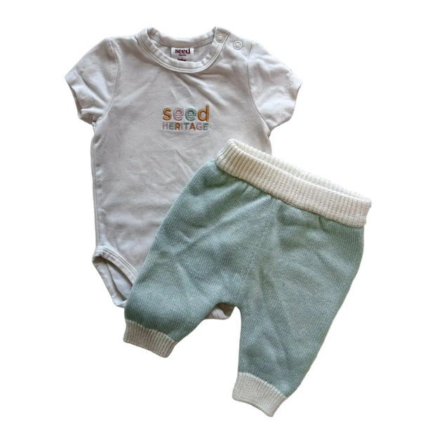 Seed Logo Bodysuit & Legging Set