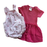 Seed Pink Dress & Playsuit Set