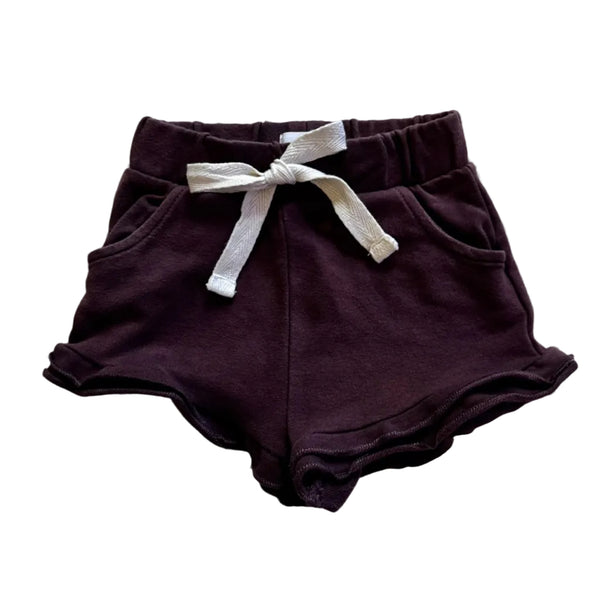Jamie Kay Raw Edge Frill Shorts