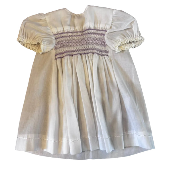 Genuine Hand-Smocked 80's Dress