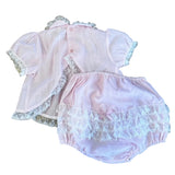 Halo Products Vintage 80's Pink Frill Set