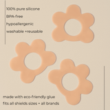 "The Perfect Fit Kit" Nipple Shield Set: Mauve