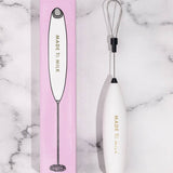 Handheld Milk Frother + Whisk