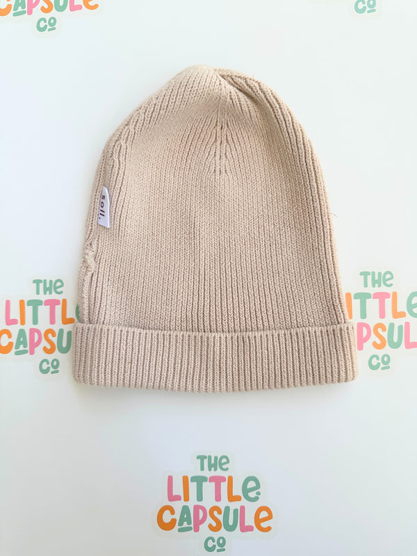 Soll the Label Taupe Beanie