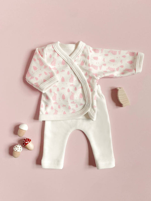 Tiny & Small – Bunny Meadow 2-Piece Set