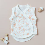 Tiny & Small – Apricot Floral Vest