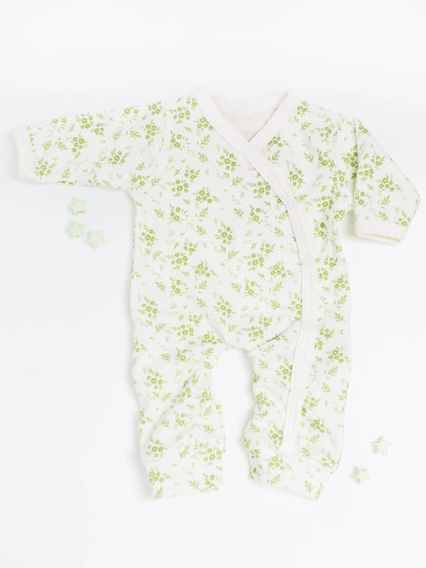 Tiny & Small – Apple Floral Sleepsuit