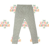 Jamie Kay Steel Blue Floral Leggings