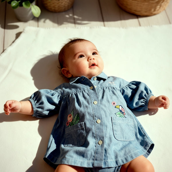 Kenzo Blue Denim Blouse