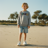 Kenzo Grey Logo Jumper